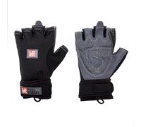 KRF Feel The Enemy California New Guante musculación y Fitness, Unisex Adulto, Negro, M