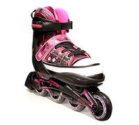 KRF PATÍN EN LÍNEA Ajustable Jungle Rosa (S) (29-32)