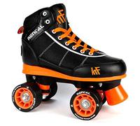 KRF The New Urban Concept Rental Sr Patines Paralelo 4 Ruedas, Negro, 44-45