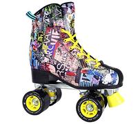KRF The New Urban Concept Retro Art Patines Paralelo 4 Ruedas, Multicolor, 37