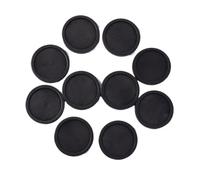 KRFVGYQNK Bases para colgantes con engaste en blanco, Bandejas redondas de madera for colgantes for fabricación joyas, 100 piezas, multicolor, 12-30 mm(Black,25mm)