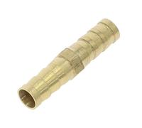 KRFVGYQNK Conector de montaje tubería púas latón único for manguera y tubo agua en sistemas suministro(Yellow,8mm)