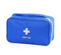 KRFWGUU 1 Pcs Botiquin Viaje, Botiquín De Primeros Auxilios,Botiquín De Primeros Auxilios,Bolsa Médica Vacio,Kit De Bolsa Médica De Viaje Portátil, Almacenamiento De Paquetes De Medicamentos(Azul)