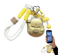 KRFWGUU Gorise Llavero De Gato De La Suerte - Feng Shui, Aleación De Zinc, Adorno Para Llave De Coche, Ideal Para El Hogar Y La Oficina