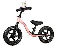 KRIDDO Bicicleta sin Pedales para Niños 2-5 Años, Equilibrio Infantil | Bici de equilibrio ligera, estable y fácil de montar, con reposapiés, regalo para niños y niñas, dirección limitada, Rosa
