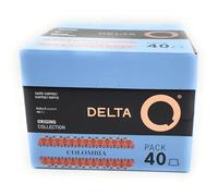 krider- Seleccion Intensidad 8 - Cápsulas de Café Molido Colombia - compatible con cafeteras Delta Q - Espresso Intenso con Notas florales - Molido Natural -Pack de 40 Cápsulas, 220g