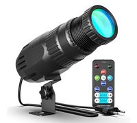 KRIDERISH LED Pinspot 20W Foco Proyector RGBW 4 en 1 Foco Escenario con telecomando 4 modos Proyector de Bolas de Espejos para Discoteca DJ Salas de Baile Fiesta KTV Boda