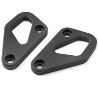 Kriega OS Juego de placas de sujeción para KTM790/890/ Husqvarna Norden 901, negro, Talla única