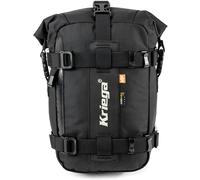 Kriega US-5 Drypack, bolsa trasera impermeable 5 l male Negro