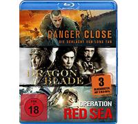 Kriegsfilm-Box: Danger Close, Dragon Blade & Operation Red Sea [Alemania] [Blu-ray]