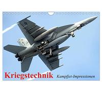 Kriegstechnik. Kampfjet-Impressionen (Wandkalender 2026 DIN A4 quer), CALVENDO Monatskalender: Die Kriegstechnik der U.S. Luftwaffe in tollen Bildern