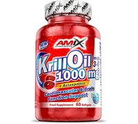 Amix Aceite de kril 1000 mg – Omega 3 y 6, procedente del Antártico – 60 cápsulas