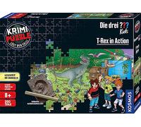 Kosmos Rompecabezas Die drei ??? Kids – 200 piezas – T‑Rex en acción