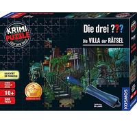 Krimipuzzle ??? 300 Teile/Die Villa Der Rätsel (DREI Fragezeichen): 1 Spieler Oder im Team