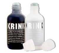 Krink K-60 - Juego de 2 piezas, color blanco y negro
