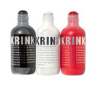 Krink K-60 Paint Markers, 3 Pack includes Black, White, and Red (K60-3pk)