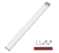 Kriogor 168 LED Barra de Luz Interior LED Coche, 12V-85V 8W Iluminación Interior del Coche con Interruptor, 2000LM 6000K Tubo Lámpara de Coches para RV, Camión, Caravana, Barco