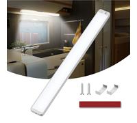 Kriogor Barra de 228 LED 12 V 10 W, 2000 lm, barra con interruptor, 42 cm, 6000 K, lámpara LED de 12 V para coche, caravana, camión, furgoneta, barco, remolque