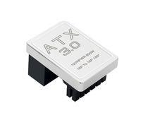 Kripyery Adaptador confiable Atx3.0 12vhpwr 600w Tarjeta gráfica de disipación de Calor Mejorada con Fuente de alimentación de 16p a convertidor 124p PC de Alto Rendimiento Negro B