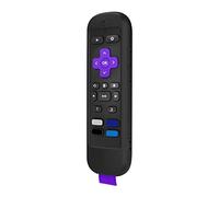 Kripyery Funda de Control Remoto Funda Protectora con Correa Smart TV Control Remoto a Prueba de Golpes Funda Protectora de Silicona para ROKU Ultra 2022 Negro