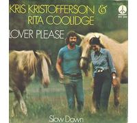 KRIS KRISTOFFERSON AND RITA COOLIDGE - LOVER PLEASE 7 INCH (7" VINYL 45) UK MONUMENT 1974