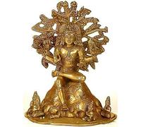 Krisha Krafts Dakshinamurti Shiva - Estatua de latón real grande