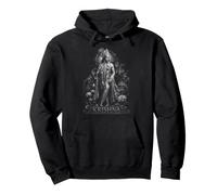 Krishna Carro Cósmico Lotus Guerrero Divino Sudadera con Capucha