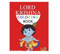 Krishna Coloring Book for Kids: Radha Krishna Coloring Pages | Hindu God Activity Book for Children Ages 4-8