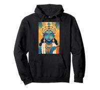 Krishna Dios hindú Deidad India Religión Oriental Sudadera con Capucha