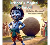 Krishna's Magical Butterball: A Delightful Adventure of Cuteness and Curiosity