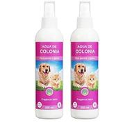 KRISLIN Agua de colonia talco para perros y gatos, 250 ml (Paquete de 2)