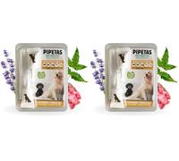 KRISLIN Pipetas Anti-Insectos para Perros con Margosa, Geraniol y Lavandino | contra Pulgas, Garrapatas, Mosquitos y Flebótomos | Envase con 2 Unidades | Único | 1,5 ml, El Embalaje Puede Variar