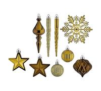 Krist+ Adorno Navideño 32 Piezas 12 x 30 x 30 cm Verde PVC