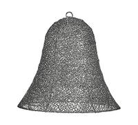 Krist+ Adorno Navideño Campana Gris Metal Plástico (30 x 27 x 30 cm)
