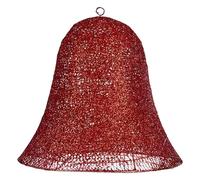 Krist+ Adorno Navideño Campana Rojo Metal 40 x 37,5 x 40 cm