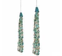 Krist+ Adorno Navideño Colgante Guirnaldas Azul (24 Unidades)