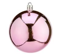 Krist+ Bolas de Navidad Ø 8 cm 16 Unidades Rosa Plástico 8 x 9 x 8 cm
