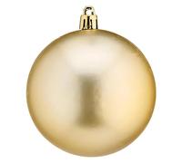 Krist+ Bolas de Navidad Ø 8 cm 20 Unidades Dorado Plástico