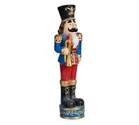 Krist+ Figura Decorativa Azul Cascanueces 15 x 65,5 x 21,5 cm Cerámica