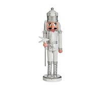 Krist+ Figura Decorativa Blanco Cascanueces Plástico (9,5 x 28,5 x 7,5 cm)