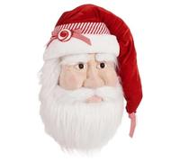 Krist+ Figura Decorativa Papá Noel Cabeza Blanco Rojo Poliestireno 45 x 77 x 24 cm