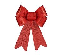 Krist+ Lazo Puntos Adorno Navideño 15 x 25 cm Rojo PVC