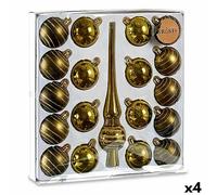 Krist+ Set Adornos de Navidad Verde PVC (4 Unidades) S3627386 - EAN: 4899888647782