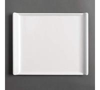 Kristallon gm284 plato de melamina, 530 x 330 mm), color blanco
