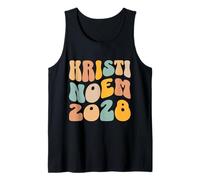 Kristi Noem 2028 para presidente ondulada elección Groovy Camiseta sin Mangas