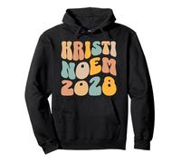 Kristi Noem 2028 para presidente ondulada elección Groovy Sudadera con Capucha