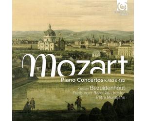 Kristian Bezuidenhout, Freiburger Barockorchester, Petra Mullejans - Mozart: Piano Concertos K.453 & 482 Import Edition by Kristian Bezuidenhout, Freiburger Barockorchester, Petra Mullejans (2012) Audio CD