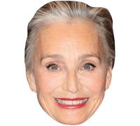 Kristin Scott Thomas (Smile) Big Head. Máscara más Grande Que la Vida.
