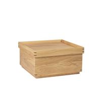 Kristina Dam Studio Mesa bandeja Japanese 68x68 cm Dark oak. large