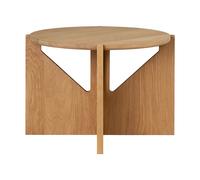 Mesa de Centro Sencilla en Roble Lacado Cálido